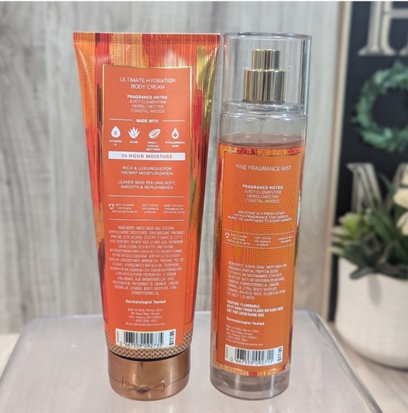 Bath & Body Works "Calypso Clementine" Fragrance Mist, Body Cream (2) - Picture 3 of 4